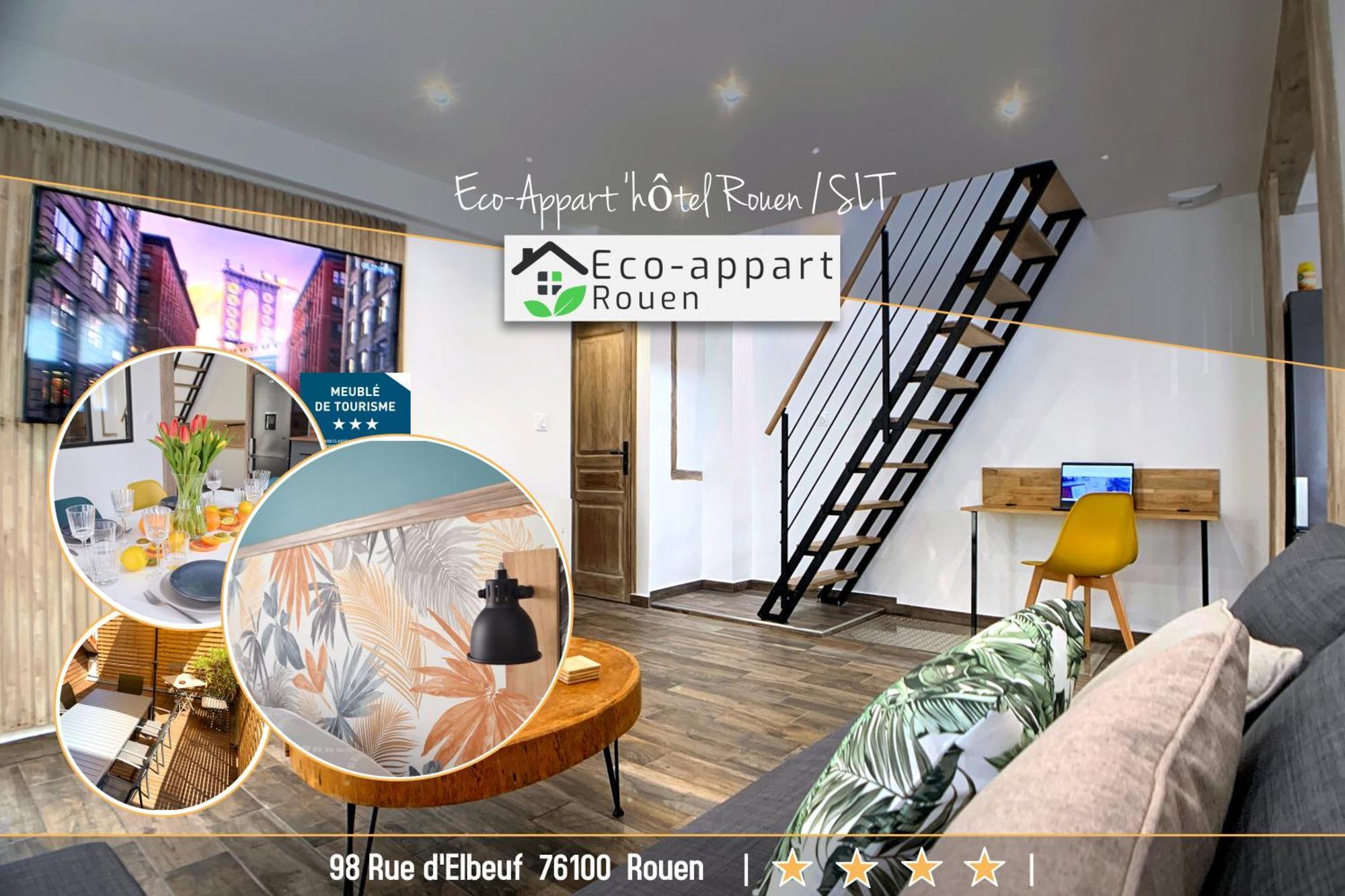 Eco-Appart'Hotel Rouen - Slt Екстериор снимка